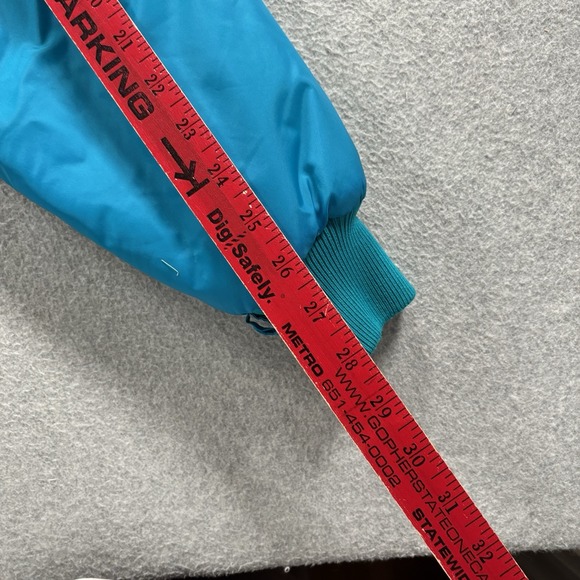 Vintage Columbia Outdoor‎ Jacket M 90s Ski Color block Zip Up Reversible Coat - Picture 11 of 12